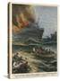 Georges Philippar Fire-Achille Beltrame-Stretched Canvas