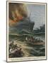 Georges Philippar Fire-Achille Beltrame-Mounted Art Print