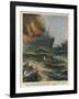 Georges Philippar Fire-Achille Beltrame-Framed Art Print