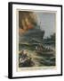 Georges Philippar Fire-Achille Beltrame-Framed Art Print