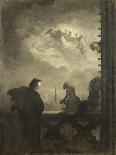 La vision du poète, Notre-Dame de Paris-Georges Pilotell-Stretched Canvas