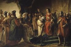 Religious Marriage of Napoleon I and Marie-Louise in Salon Carre at Louvre, on 2 April, 1810-Georges Rouget-Giclee Print