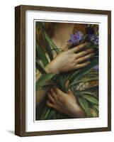 Georges Roussin, Ophelia detail-Vintage Lavoie-Framed Giclee Print