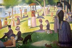 Detail of the Bathers at Asnières, 1884-Georges Pierre Seurat-Giclee Print