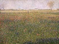 Entrance to the Port of Bessin-Georges Seurat-Art Print