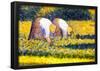 Georges Seurat Farmers at Work Art Print Poster-null-Framed Poster