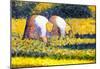 Georges Seurat Farmers at Work Art Print Poster-null-Mounted Poster