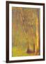 Georges Seurat Forest in Pontaubert-null-Framed Art Print