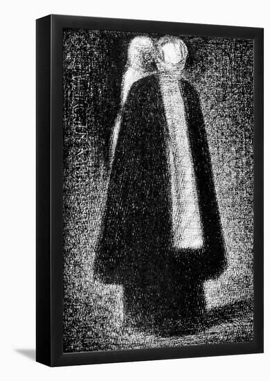 Georges Seurat Nurse Art Print Poster-null-Framed Poster