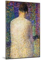Georges Seurat Study of a Model 2 Art Print Poster-null-Mounted Poster