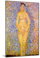 Georges Seurat Study of a Model Art Print Poster-null-Mounted Poster