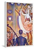 Georges Seurat The Big Show Art Print Poster-null-Framed Poster