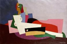 Reclining Nude, 1923-Georges Valmier-Framed Giclee Print