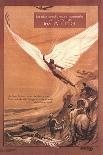 French Propaganda Showing Icarus Conquering Flight-Georges Villa-Art Print