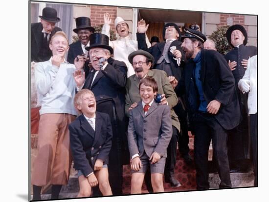 Georges Wilson, Georges Loriot, Jean-Pierre Talbot and Jean Bouise: Tintin et Les Oranges Bleues, 1-Marcel Dole-Mounted Photographic Print