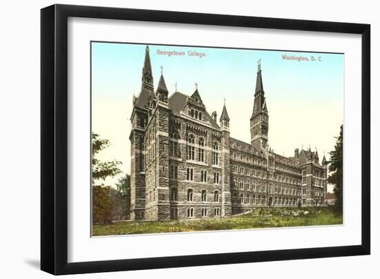 Georgetown College, Washington D.C.-null-Framed Art Print