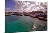 Georgetown Harbor Early Morning Cayman Islands-George Oze-Mounted Photographic Print