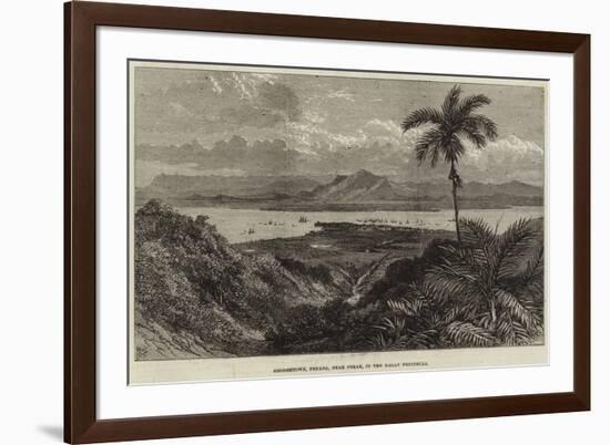 Georgetown, Penang, Near Perak, in the Malay Peninsula-null-Framed Giclee Print