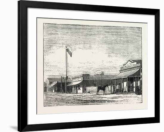 Georgetown, South Australia, 1876-null-Framed Giclee Print