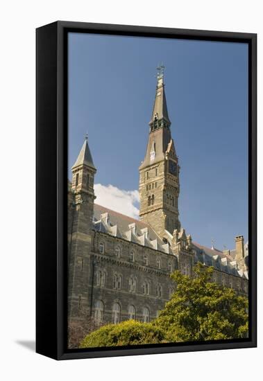 Georgetown University Campus, Washington, D.C., United States of America, North America-John Woodworth-Framed Stretched Canvas