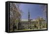 Georgetown University Campus Washington, D.C., United States of America, North America-John Woodworth-Framed Stretched Canvas