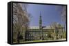 Georgetown University Campus Washington, D.C., United States of America, North America-John Woodworth-Framed Stretched Canvas