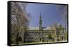 Georgetown University Campus Washington, D.C., United States of America, North America-John Woodworth-Framed Stretched Canvas