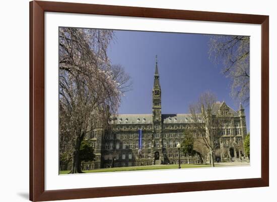 Georgetown University Campus Washington, D.C., United States of America, North America-John Woodworth-Framed Photographic Print