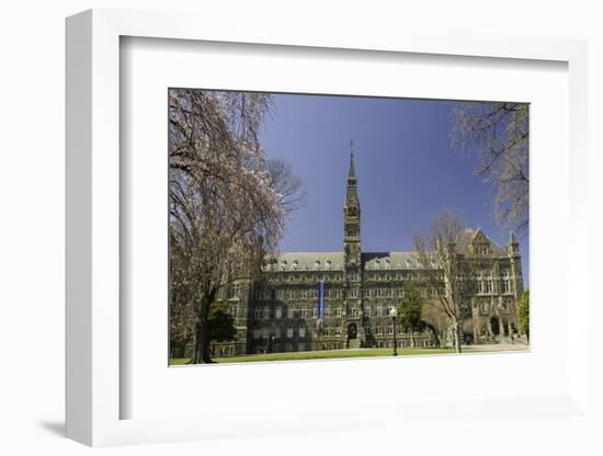 Georgetown University Campus Washington, D.C., United States of America, North America-John Woodworth-Framed Photographic Print