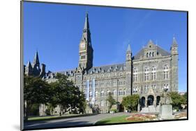 Georgetown University Main Building in Washington DC - United States-Orhan-Mounted Photographic Print