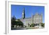 Georgetown University Main Building in Washington DC - United States-Orhan-Framed Photographic Print