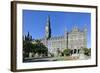 Georgetown University Main Building in Washington DC - United States-Orhan-Framed Photographic Print