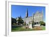 Georgetown University Main Building in Washington DC - United States-Orhan-Framed Photographic Print