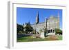 Georgetown University Main Building in Washington DC - United States-Orhan-Framed Photographic Print