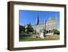 Georgetown University Main Building in Washington DC - United States-Orhan-Framed Photographic Print