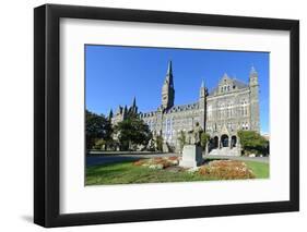 Georgetown University Main Building in Washington DC - United States-Orhan-Framed Photographic Print