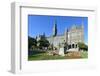 Georgetown University Main Building in Washington DC - United States-Orhan-Framed Photographic Print