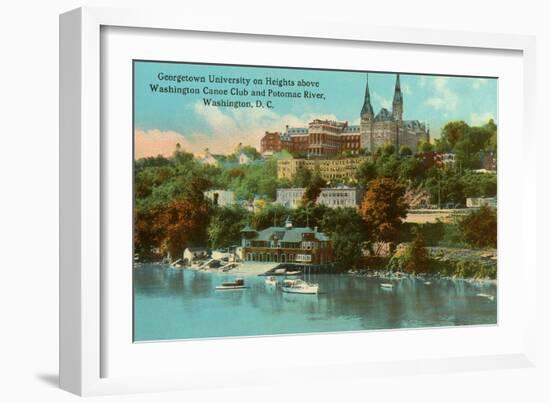 Georgetown University, Washington, D.C.-null-Framed Art Print