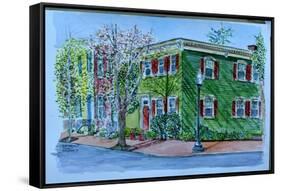 Georgetown, Washington, D.C.-Anthony Butera-Framed Stretched Canvas