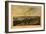 Georgetown, Washington DC - Panoramic Map-Lantern Press-Framed Premium Giclee Print