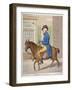 Georgey A' Cock-Horse, 1851-James Gillray-Framed Giclee Print