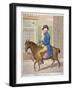 Georgey A' Cock-Horse, 1851-James Gillray-Framed Giclee Print