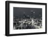 Georgia, Atlanta, Centennial Olympic Park, Elevated City View at Dusk-Walter Bibikow-Framed Photographic Print