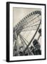 Georgia, Atlanta, Centennial Olympic Park, Ferris Wheel-Walter Bibikow-Framed Photographic Print
