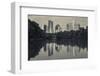 Georgia, Atlanta, City Skyline from Piedmont Park-Walter Bibikow-Framed Photographic Print