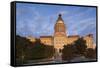 Georgia, Atlanta, Georgia State Capitol Building at Dawn-Walter Bibikow-Framed Stretched Canvas