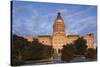 Georgia, Atlanta, Georgia State Capitol Building at Dawn-Walter Bibikow-Stretched Canvas