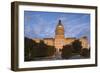 Georgia, Atlanta, Georgia State Capitol Building at Dawn-Walter Bibikow-Framed Photographic Print
