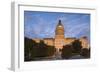 Georgia, Atlanta, Georgia State Capitol Building at Dawn-Walter Bibikow-Framed Photographic Print