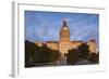 Georgia, Atlanta, Georgia State Capitol Building at Dawn-Walter Bibikow-Framed Photographic Print